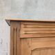 Natural wood wardrobe