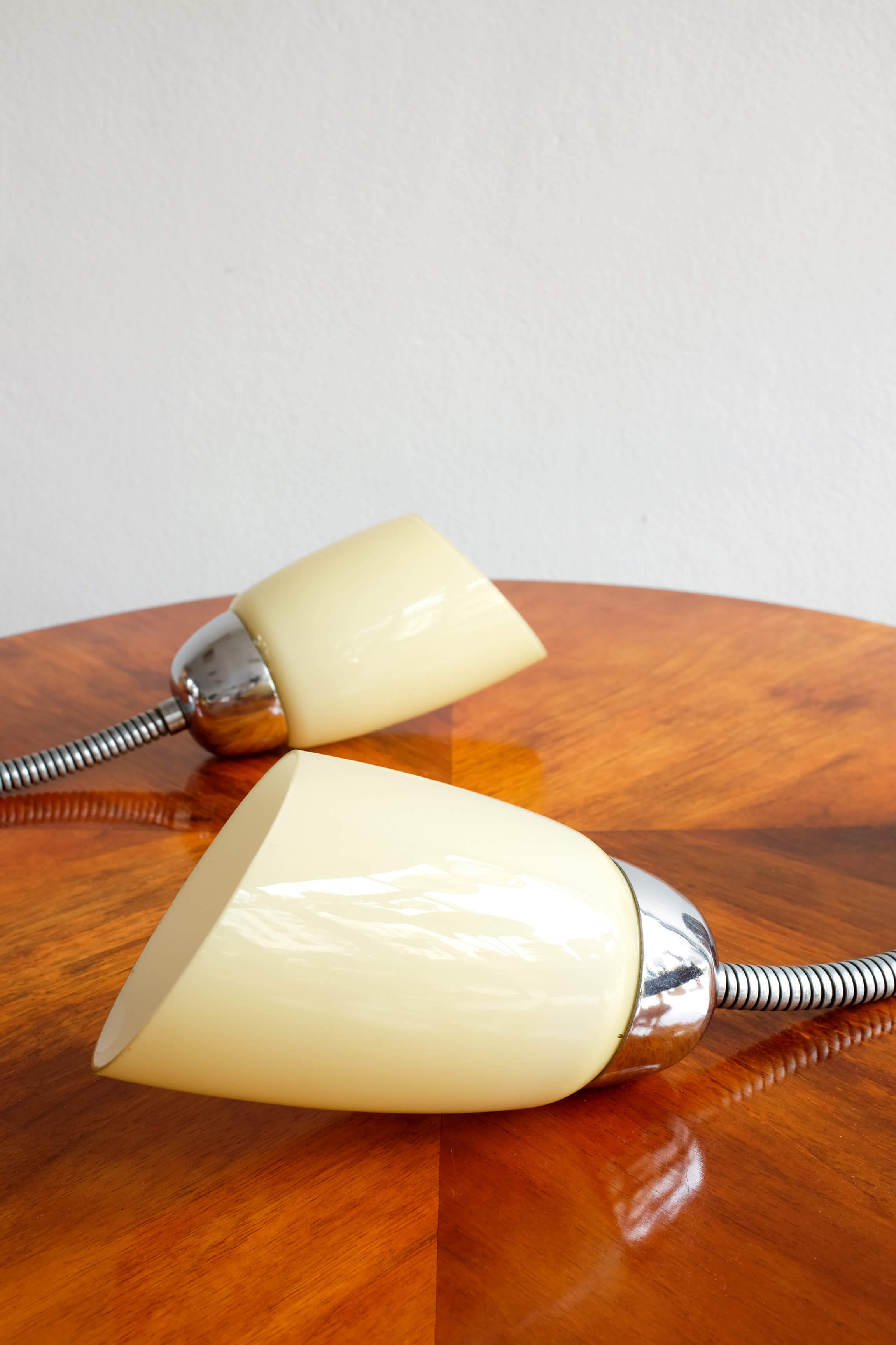 Set of 2 Czechoslovak wall lamps by Lidokov, 1960s