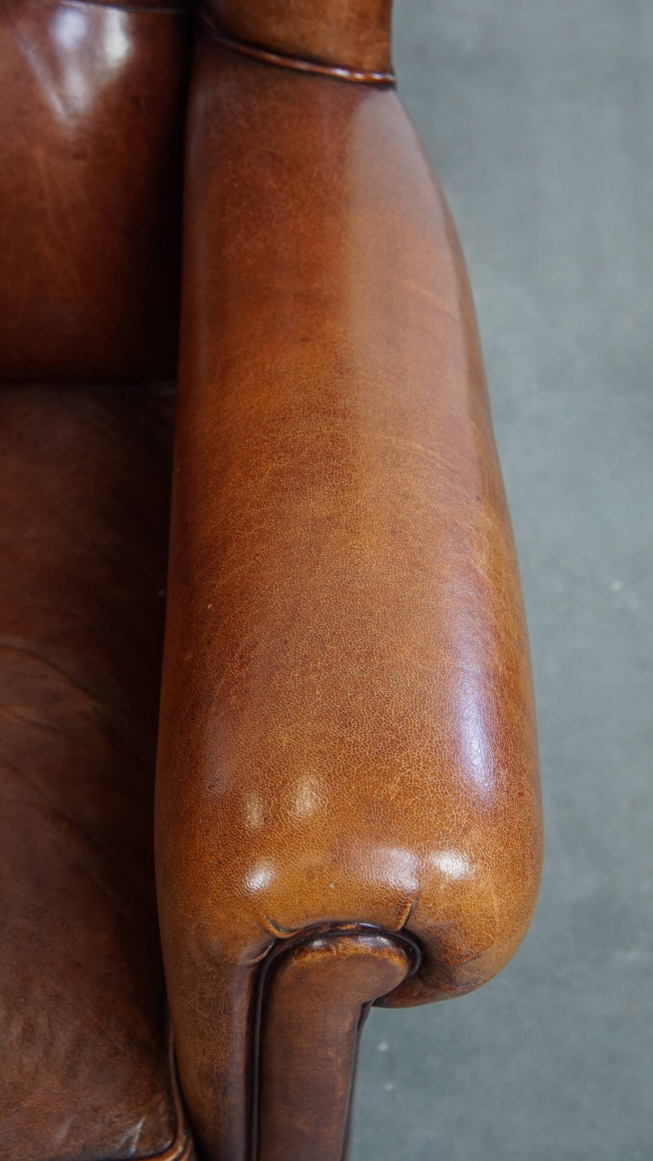 Sheepskin Wingback Chair
