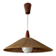 Scandinavian rope pendant light