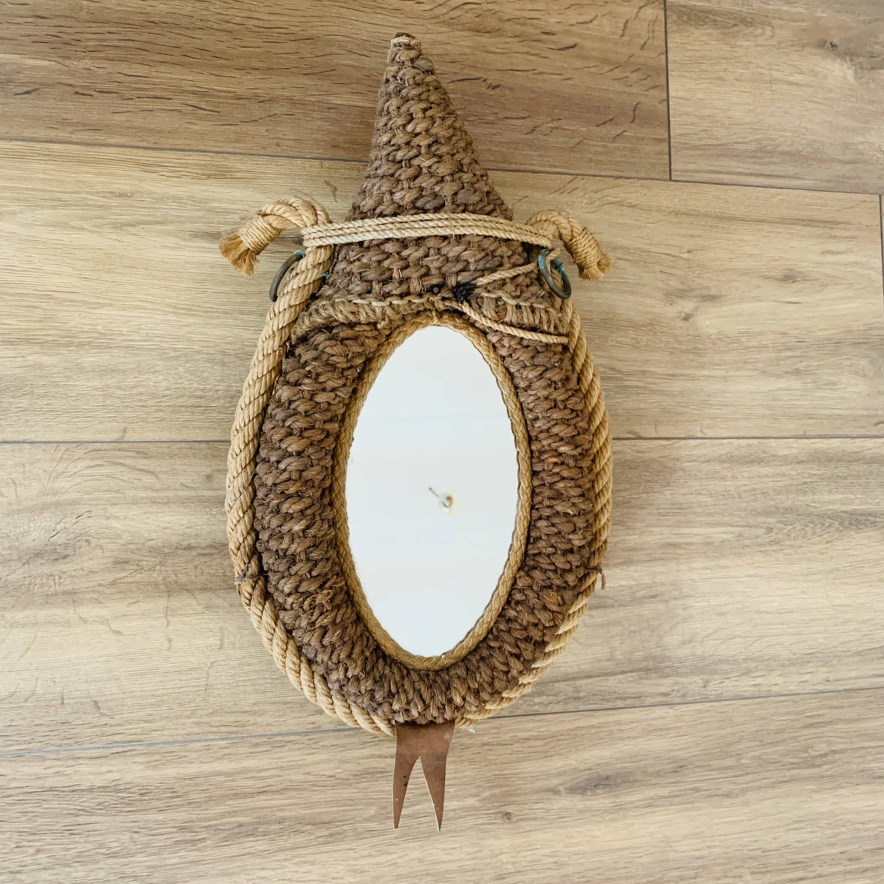 Miroir en corde