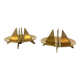 Pair of candlesticks Nr.20 in brass, Pierre Forssell for Skultuna, 1960