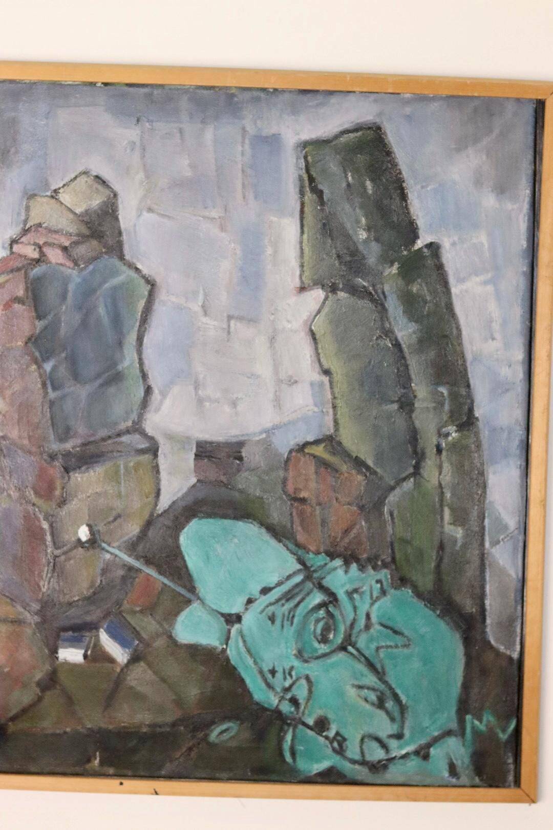 "Cubist Composition" by Marta Larsen