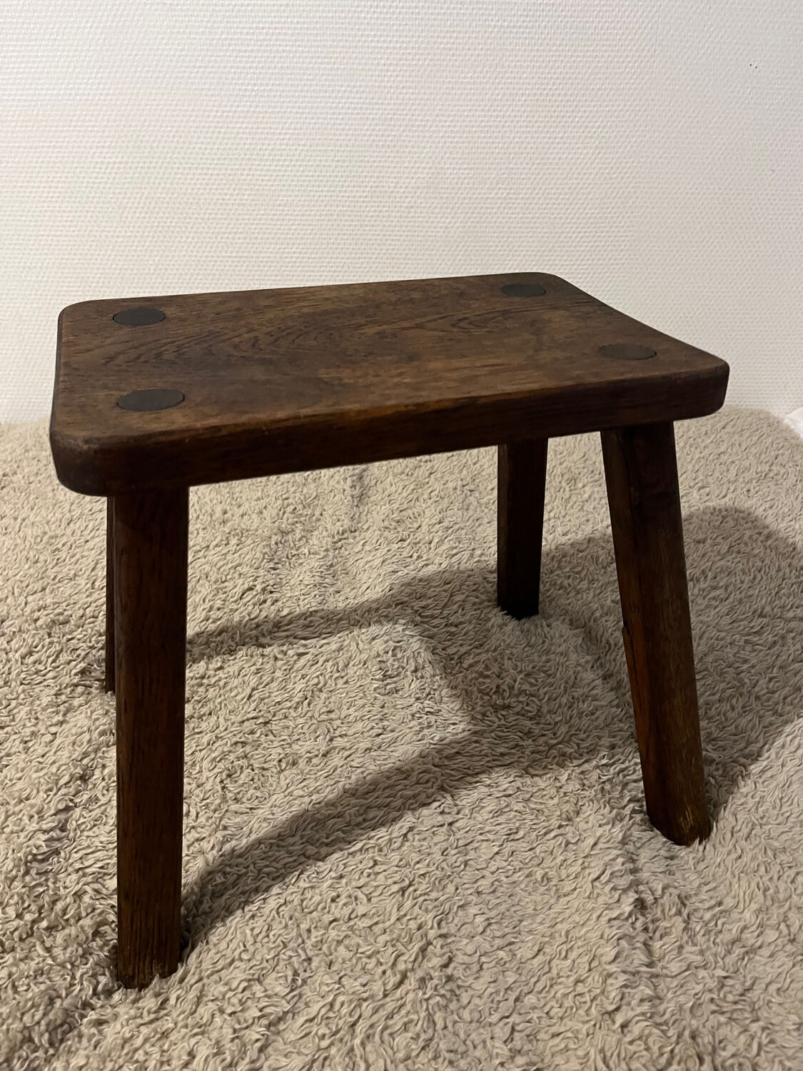 Wooden stool or small bench