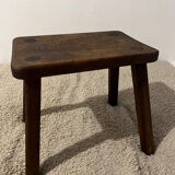Wooden stool or small bench