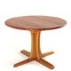 Round 2x Extendable Dining Table "Tjórn" - danish design in teak