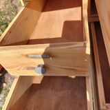 wooden workshop furniture, drawer unit