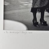 Dirk de Herder (1914-2003) gelatin silver print - "de midinetjes" paris 1946 - singed and stamped