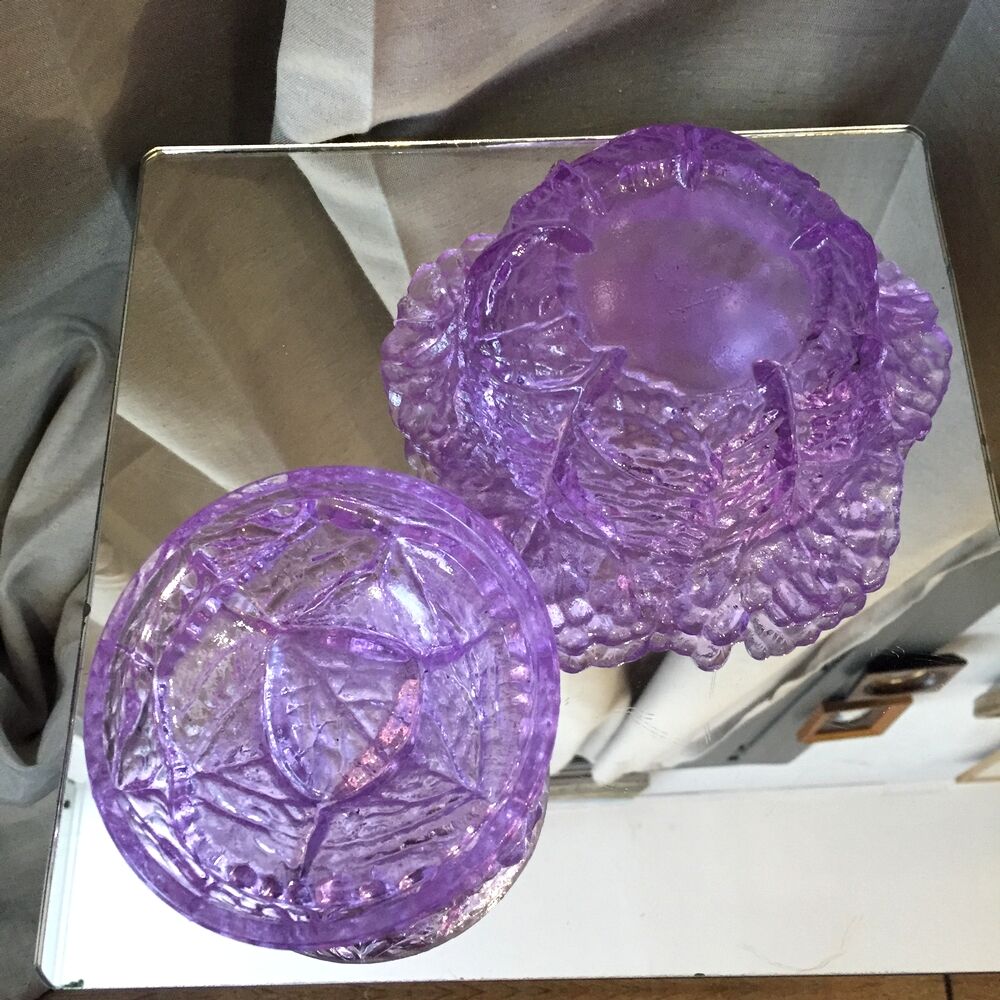 Purple portieux glass cabbage