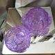 Purple portieux glass cabbage
