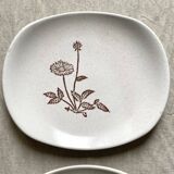 Plats en grès vintage