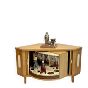 Cabinet de bar vintage « speakeasy »