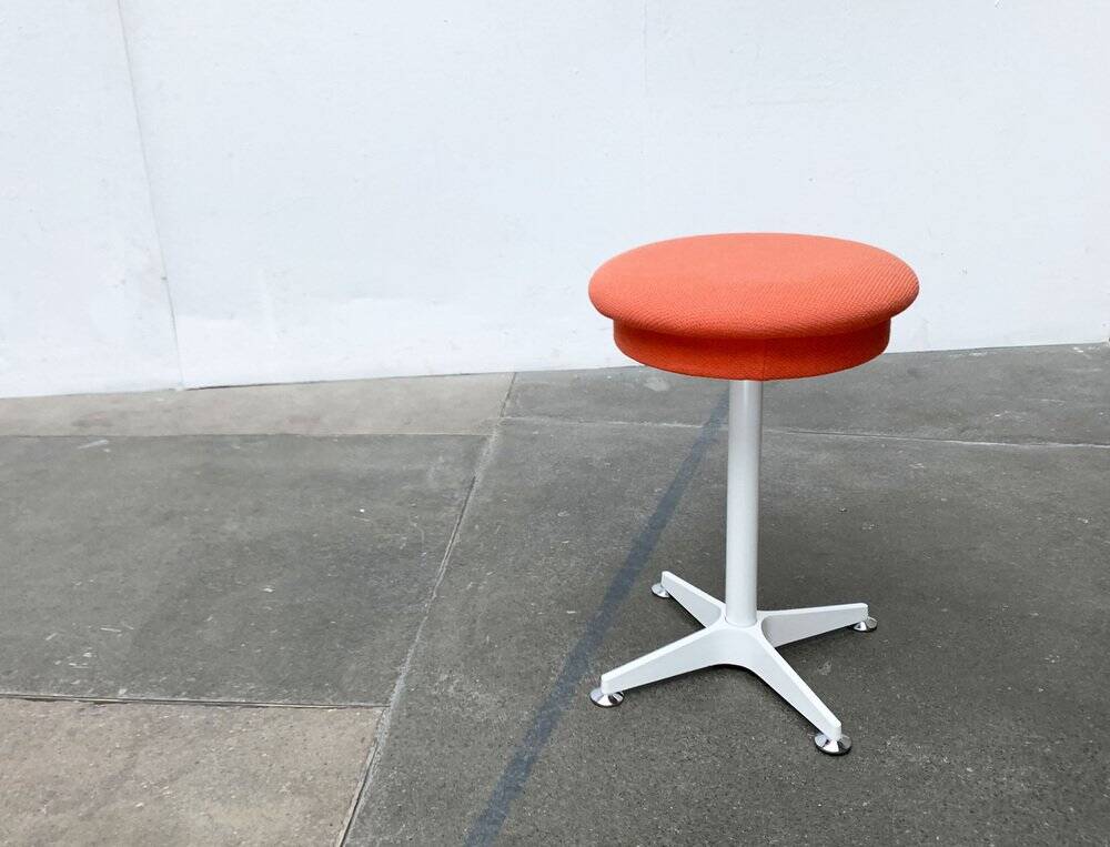 German Space Age swivel stool from the mid-century by Bremshey, Solingen, 1960s.