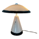 1980's Italian Mushroom Vetri Murano Glass Table Lamp by ZONCA, Labeled