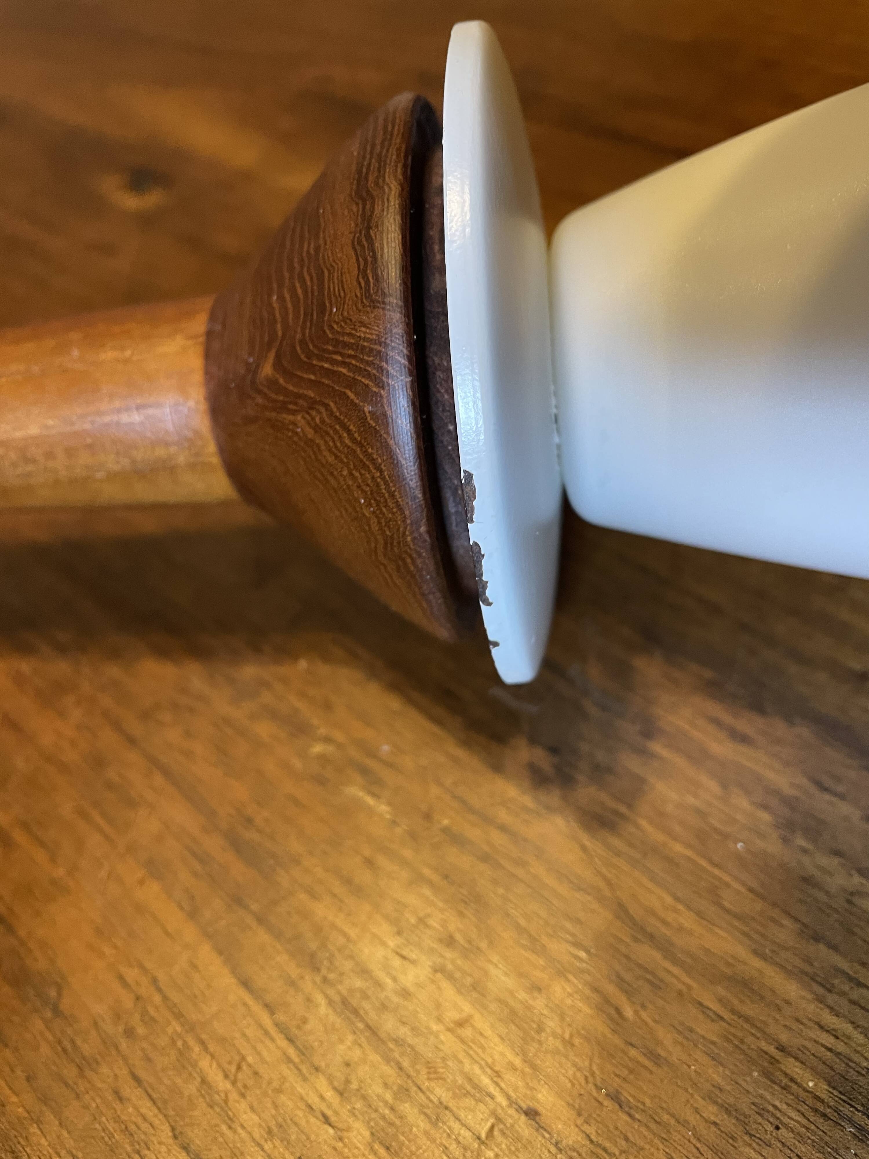 Scandinavian teak pendant light