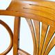 Art Nouveau office chair with curved wood attributed to J&J Kohn, 704 1/2 4V