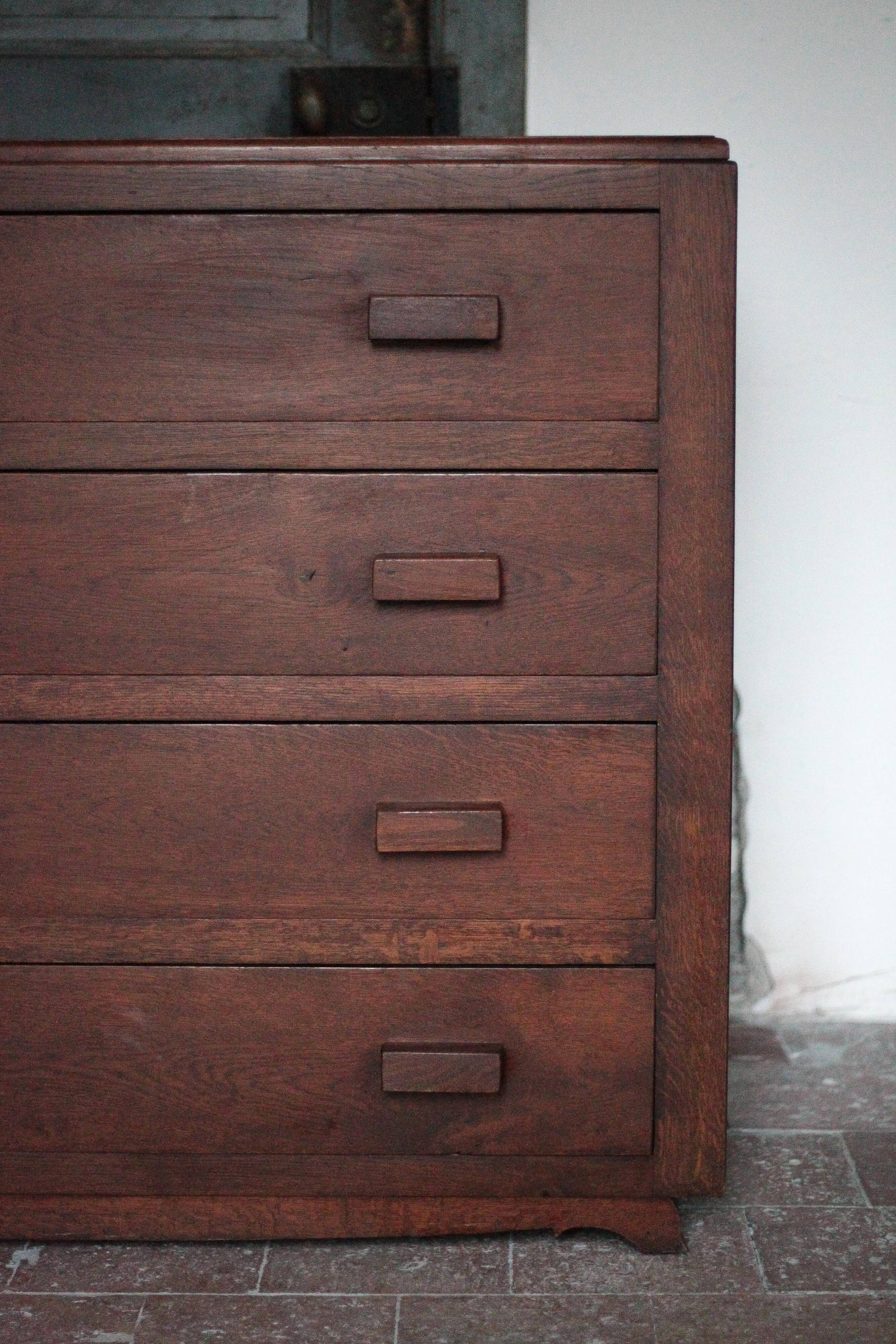 Commode vintage, commode bois reconstruction, meuble de rangement