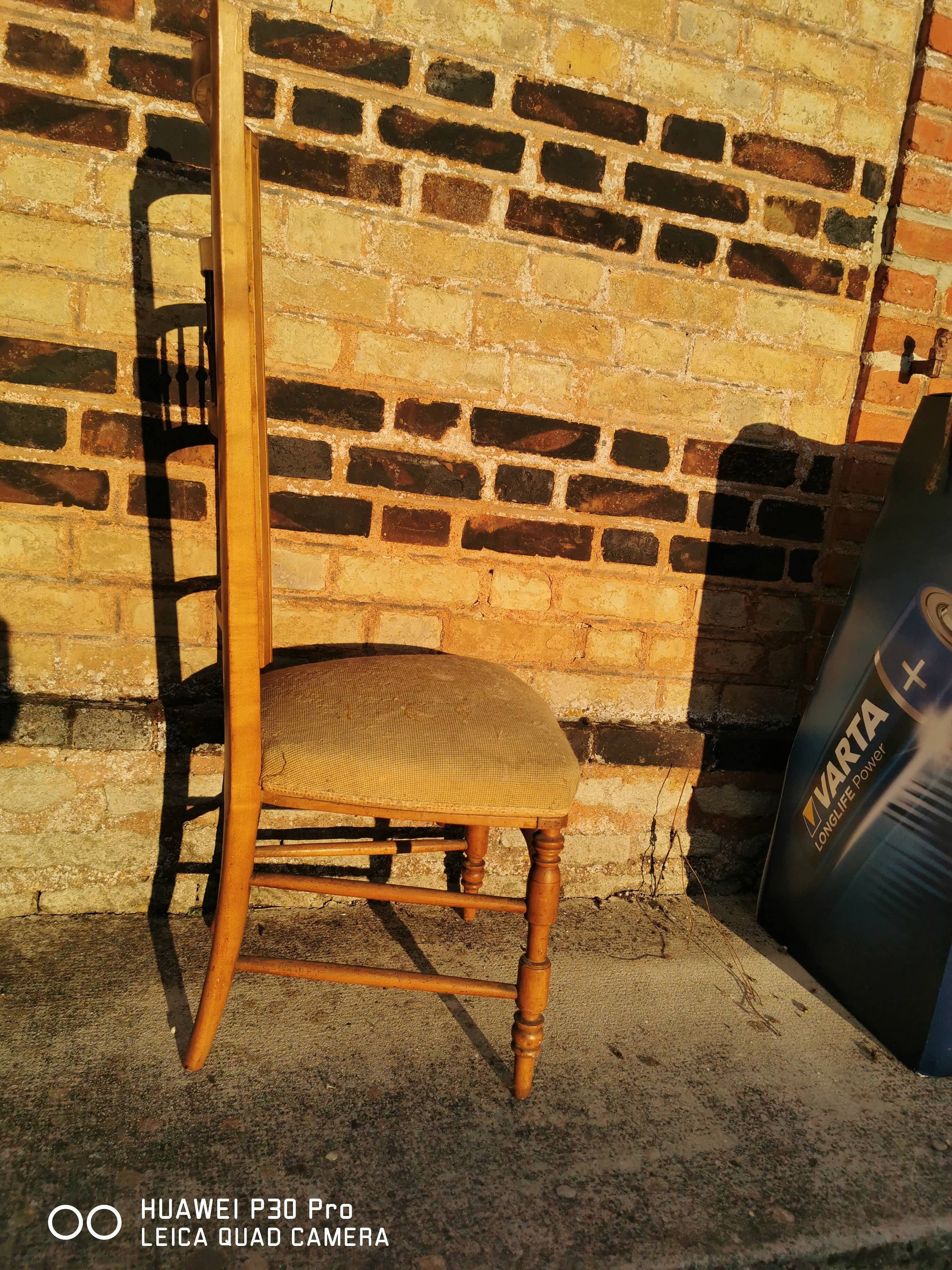 Former low chair known as "nurse chair" louis XV style