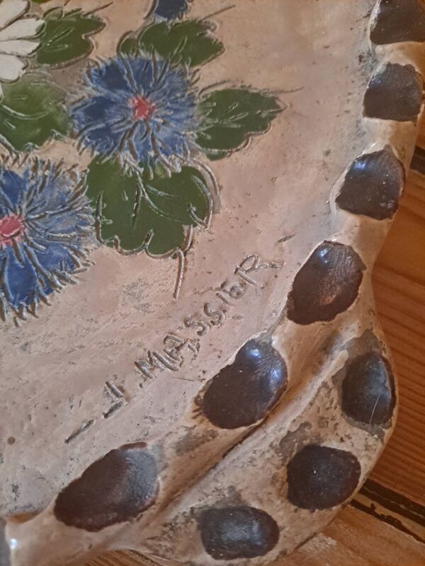 Grand plat Vallauris Jérôme Massier