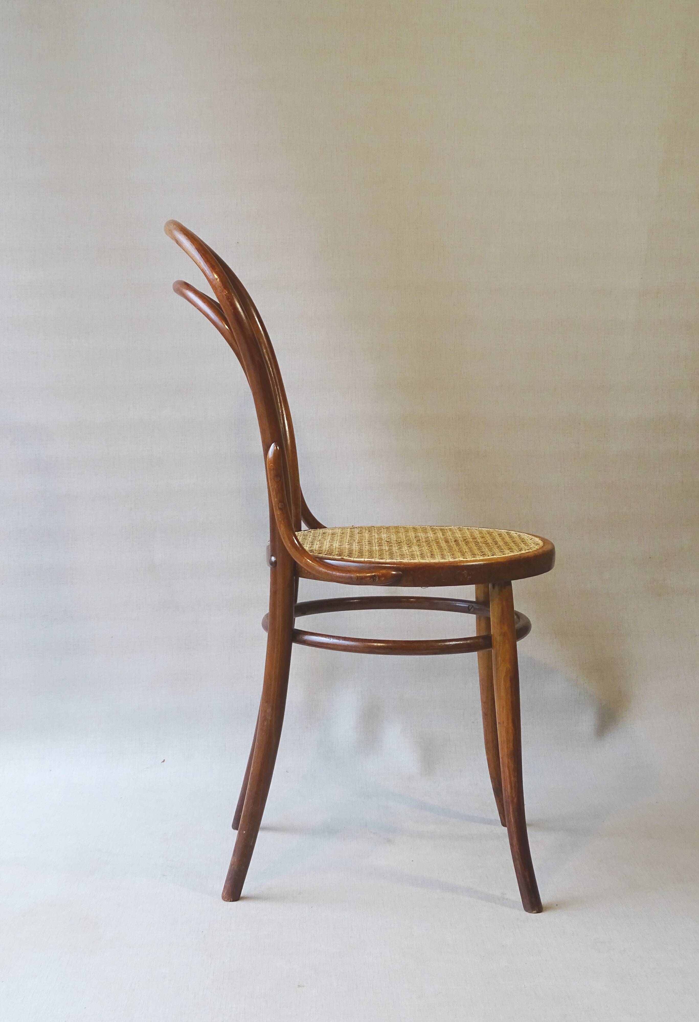 Two chairs turpe n°14 bistrot 1900 cans