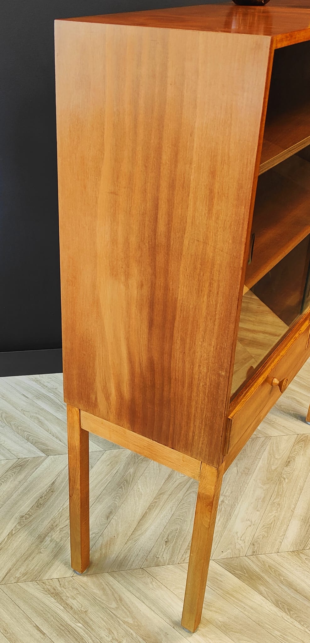 Mid century display cabinet vintage