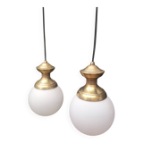 Suspensions laiton et verre