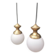 Suspensions laiton et verre