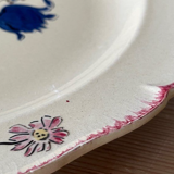 Creil and Montereau ceramic plate