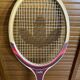 Raquette tennis ancienne adidas lady bois + housse vintage #e199