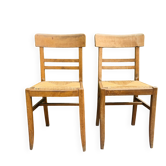 Paire de chaises vintage