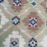 Large flat carpet Durhi India 317x482 cm