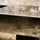 Brass solar flare bar coffee table, Cidue, Italy, 1970s
