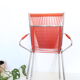 Children's armchair, folding, scoubidou and chrome, 1960