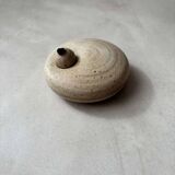 Japandi vase designed by Freek Berends, 1970s ceramic.