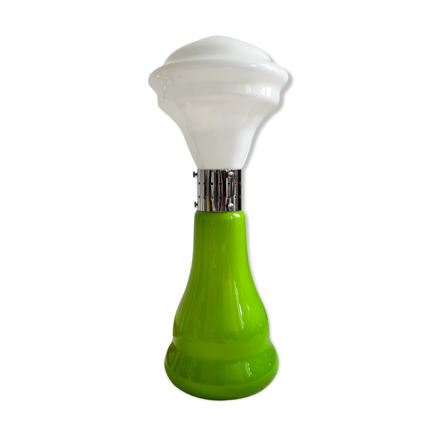 Vintage birillo floor lamp by carlo nason for mazzega murano 1960