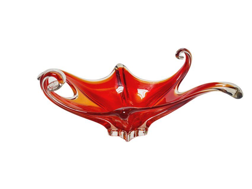 Decorative bowl by Murano Mandruzzato, Italy, 1950s