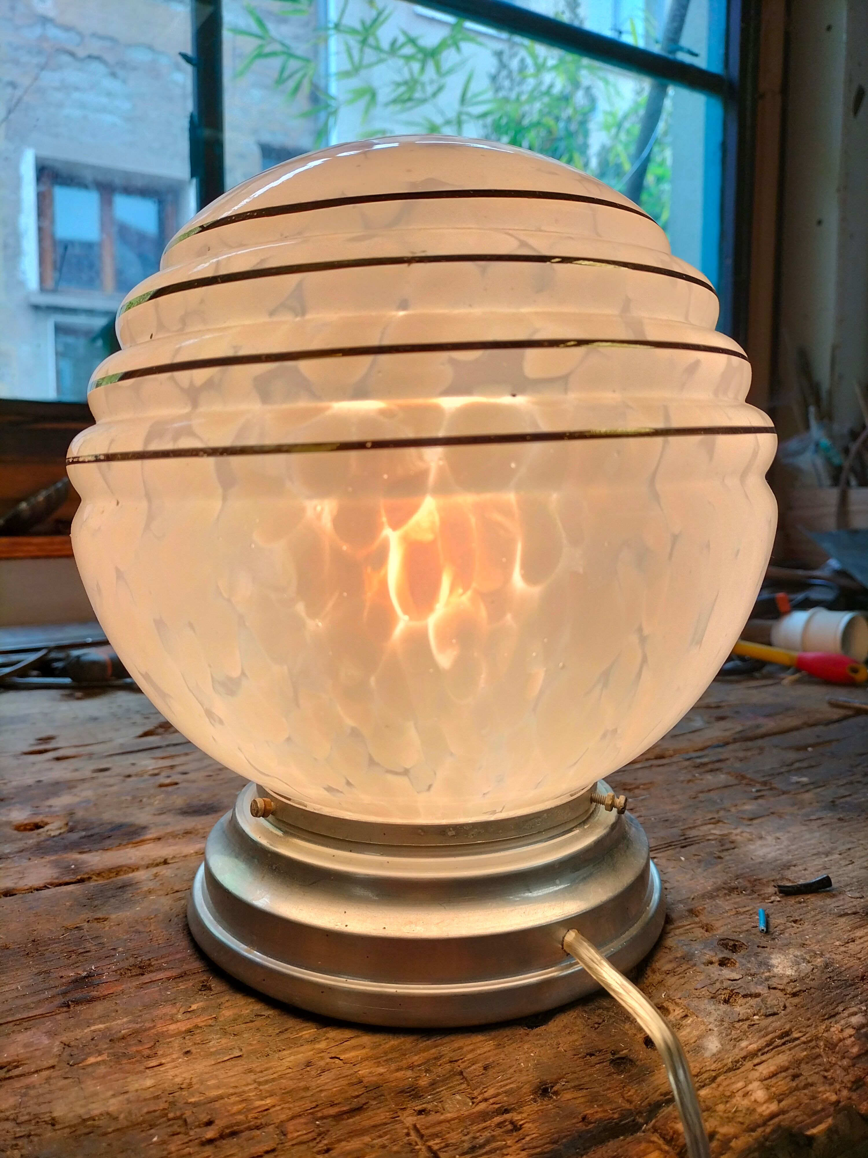 Lampe art deco