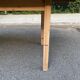 Table à manger scandinave extensible rénovée en bois massif 180cm