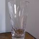 Bohemian crystal vase stamped Crystal Bohemia