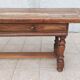 Farm table in walnut