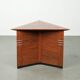 Luxury Art Deco design side/coffee table in triangular shape