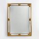 Richly ornamented Mirror by Deknudt, Belgium ca. 1950