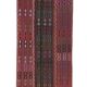 Vintage Turkish hallway rug 123x435 cm