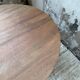 Constructivist gueridon 1950 mahogany