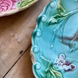 Set of 12 antique slip plates