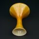Vintage Murano Yellow Vase, Italy 1970s