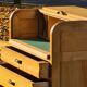 Secretary chest of drawers art deco style secretary