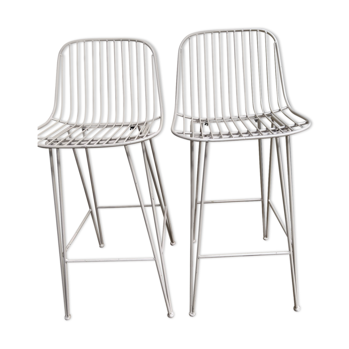 Metal bar chairs