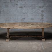 Table Ovale Diamant – Chêne Ancien 240 cm
