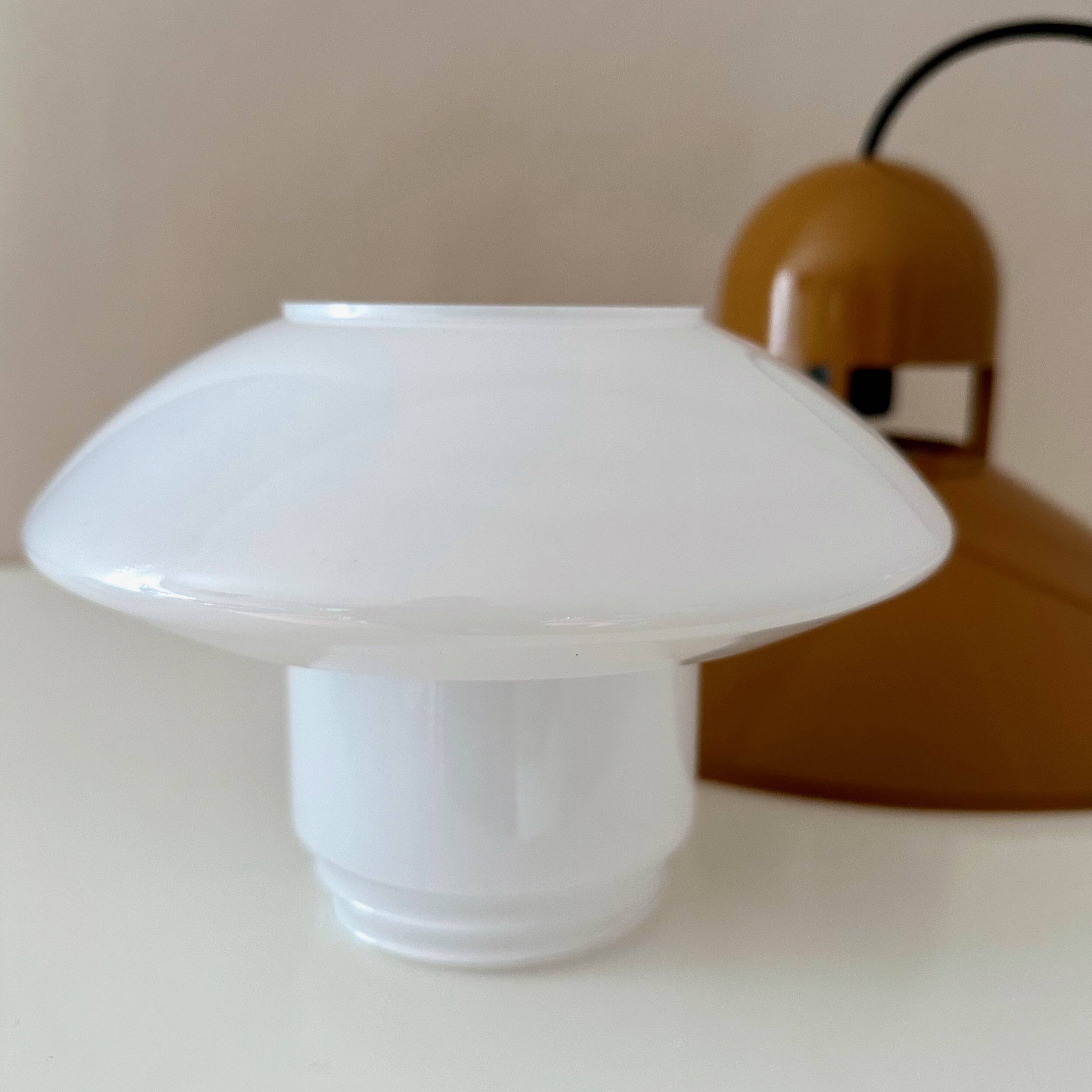 Industrial hanging lamp by Glashütte Limburg, 1960s modernist